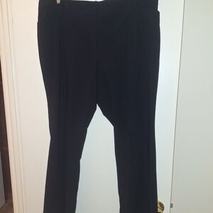 Roz & Ali Women's Classic Black Trousers